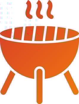 Grill Icon Style vector