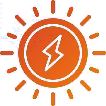Ambient Light Icon Style vector