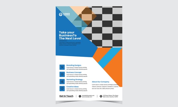 Corporate Book Cover Design Template in A4. Can be adapt to Brochure, Annual Report, Magazine,Poster, Business Presentation, Portfolio, Flyer, Banner, Website. vector