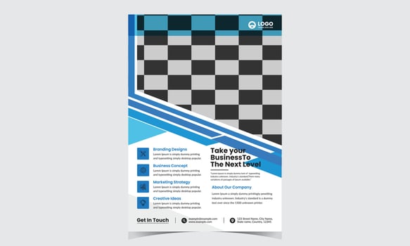 Corporate Book Cover Design Template in A4. Can be adapt to Brochure, Annual Report, Magazine,Poster, Business Presentation, Portfolio, Flyer, Banner, Website. vector
