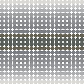 classic circle polkadot gradient gray color repeat seamless pattern wallpaper on white background vector