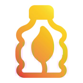 bottle icon vector
