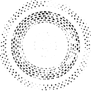 Grunge dots and points texture background. Abstract grainy overlay. PNG graphic illustration with transparent background.