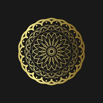 arabic mandala design vector