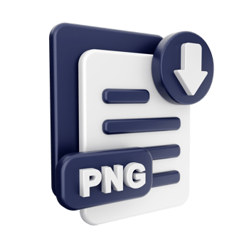 3d download icon illustration png