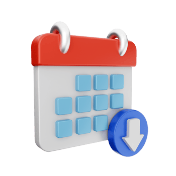 3d download icon illustration png