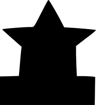 black vector icon