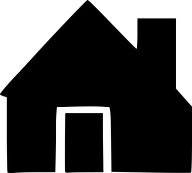 black home icon vector