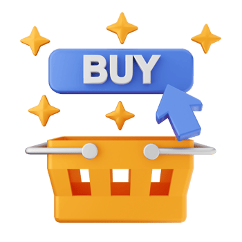 3d shopping basket online shop png