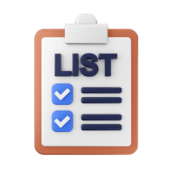 3d list online shop png