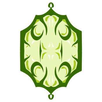Illustration of a green lantern with a yellow flame on the theme of Ramadan, Eid al-Fitr and Eid al-Adha png