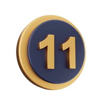 3d number icon illustration png