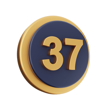 3d number icon illustration png