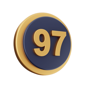 3d number icon illustration png