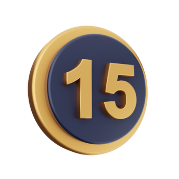 3d number icon illustration png