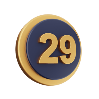 3d number icon illustration png