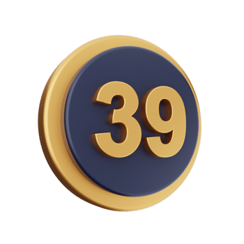 3d number icon illustration png