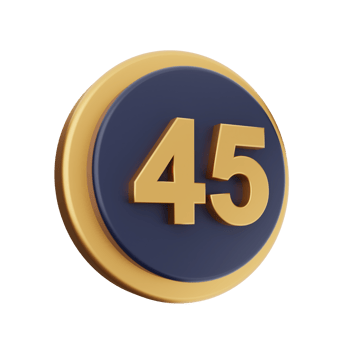 3d number icon illustration png