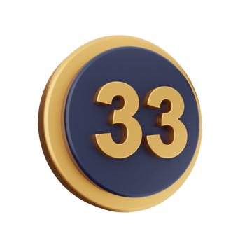 3d number icon illustration png