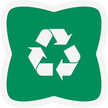 Sticker Recycle Material Recycling Life Zero Waste Lifestyle png