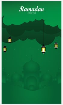 Ramadan backgrounds vector,Ramadan Kareem on abstract background. - Vector