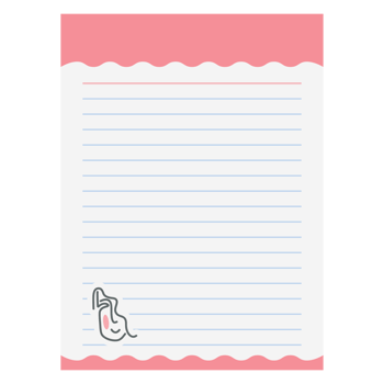 Paper Note Abstract Women Face Line Art png