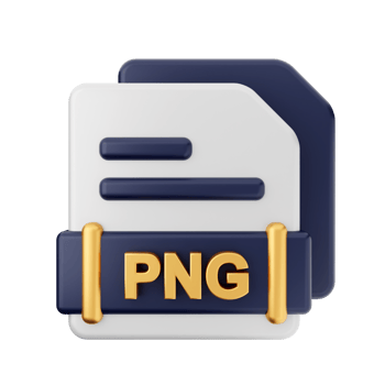 3d file PNG format icon