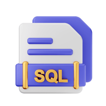 3d file SQL format icon png