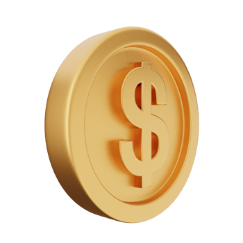 3d coin gold bronze silver icon png