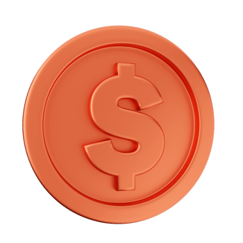 3d coin gold bronze silver icon png