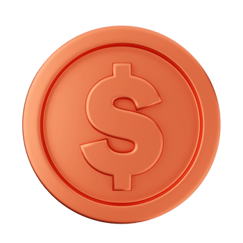 3d coin gold bronze silver icon png