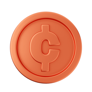 3d coin gold bronze silver icon png