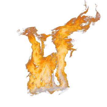 close up of fire flames. hellfire background. . png