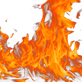 close up of fire flames. hellfire background. . png