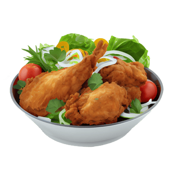Southern fried chicken, fried chicken png transparent background