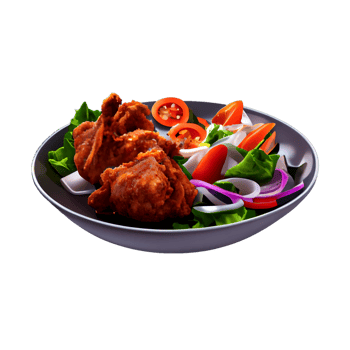 Southern fried chicken, fried chicken png transparent background
