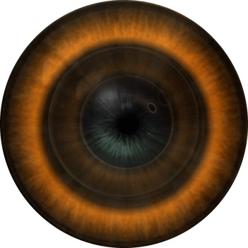 Human, animal, fantasy eye. Iris, pupil. png