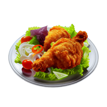 Southern fried chicken, fried chicken png transparent background