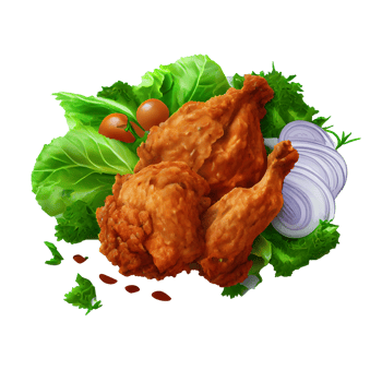 Southern fried chicken, fried chicken png transparent background