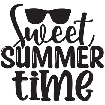 sweet summer time vector