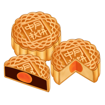 mid autumn festival mooncake png