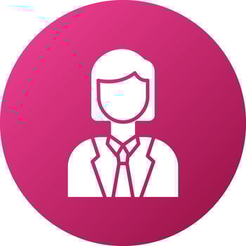 Business Woman Icon Style vector