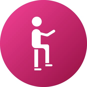 Body Language Icon Style vector