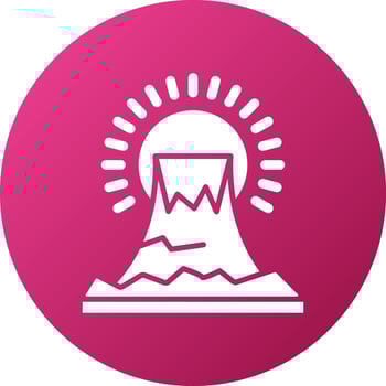 Fuji Icon Style vector