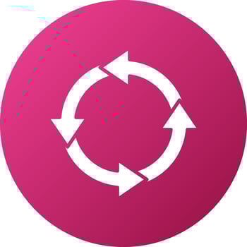 Circular Design Icon Style vector