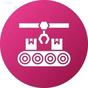 Manufacturing Icon Style vector