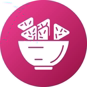 Nachos Icon Style vector