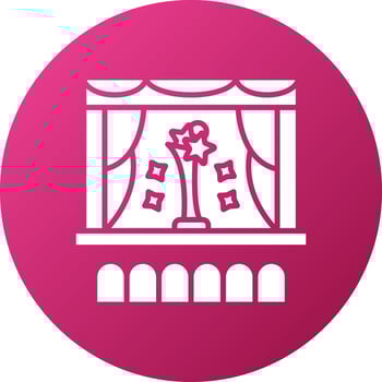 Award Show Icon Style vector
