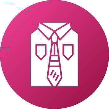 Dress Code Icon Style vector