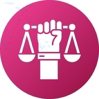 Civil Law Icon Style vector